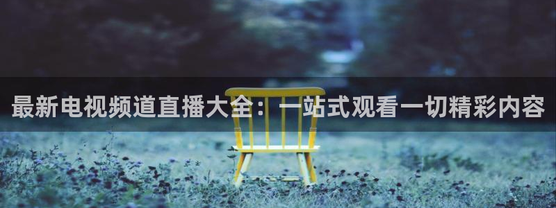说球帝体育在线直播：最新电视频道直播大全：一站式观看一切精彩内容